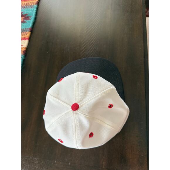 Texas Tech vintage 90s fitted New Era hat 6 5/8 NWT 
made in USA - Picture 3 of 7